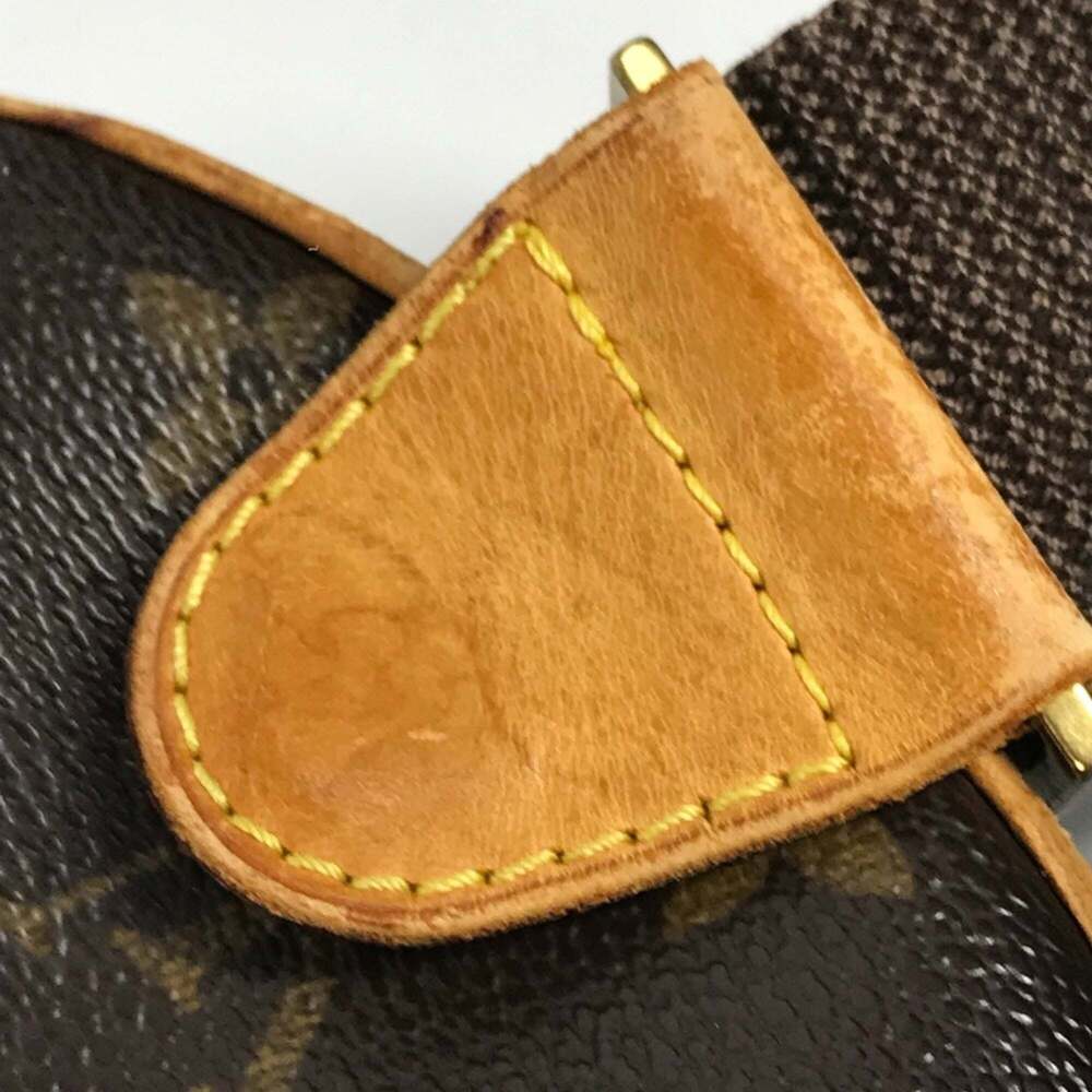 LOUIS VUITTON Authentic Brown Monogram Canvas Pochette Shoulder Bag - Picture 10 of 16